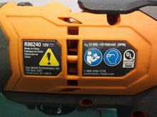 Ridgid R86240 18V Brushless Oscillating Multi-Tool with flat blade 21165dm20303