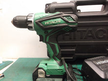 Hitachi 18V Li-Ion 1/2" Cordless Driver/Drill DS 18DGL w/Battery Charger & case