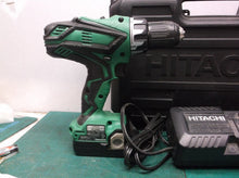 Hitachi 18V Li-Ion 1/2" Cordless Driver/Drill DS 18DGL w/Battery Charger & case
