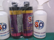S2O Stain Remover Bathroom Cleaner Lime and Calcium Concentrate 2x16oz Bottles