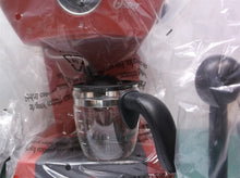 OSTER BVSTEM4188 RED STEAM ESPRESSO CAPPUCCINO MAKER