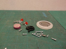 assorted parts from a OSTER BVSTEM4188 RED STEAM ESPRESSO CAPPUCCINO MAKER
