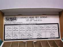 Midwest mf 332 SSF fine thread Socket head set screws assortment