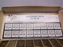 Midwest mf 393 WK woodruff keys assortment