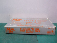 Midwest mf 2436 sps stainless pan head sheet metal screws assortment