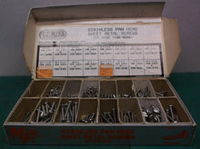 Midwest mf 2436 sps stainless pan head sheet metal screws assortment