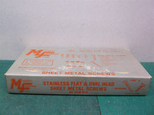 Midwest mf 2438sfo stainless flat & oval head sheet metal screws assortment