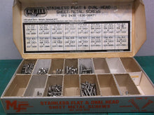 Midwest mf 2438sfo stainless flat & oval head sheet metal screws assortment