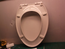 American standard White elongated toilet seat NO Hardware