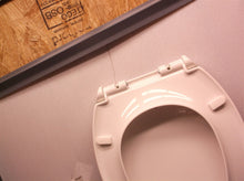 American standard White elongated toilet seat NO Hardware