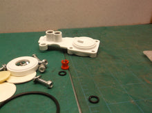 Assorted parts from a ge gxrv40tbn00 ro system