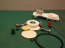 Assorted parts from a ge gxrv40tbn00 ro system