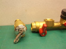 Rinnai 3/4" Tankless Water Heater Isolation Valve Kit MIVK-T-LW PRV Hot Cold