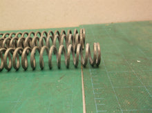 1"x10"x0.105" Galvanized Hard Drawn Compression Spring Lot of 3