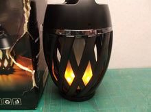 DK-DiKaou A1-BK LED Flame Atmosphere Bluetooth Speaker - Black
