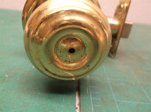 Schlage brass interior locking door knob