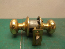Schlage brass interior locking door knob