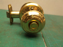 Schlage brass interior locking door knob