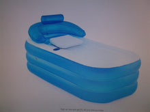 CO-Z Inflatable Bathtub with Electric Air Pump and Bath Pillow Headrest, Portabl