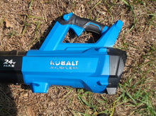 Kobalt 24V MAX Cordless Brushless Leaf Blower KHB4124B-03 ( tool only) sn 002010