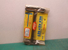 Eklind 35165 Alloy Steel Metric Metal Loop T-Handle Hex Key Set 2.5 to 6 mm 6"