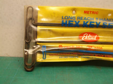 Eklind 35195 Alloy Steel Metric Metal Loop T-Handle Hex Key Set 2.5 to 6 mm 9"