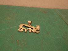 vintage 90s - 2000s nsync Band sterling silver pendant ds1