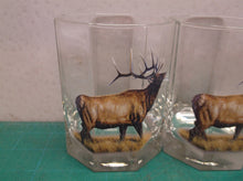 Set of 4 elk drinking glasses ds1