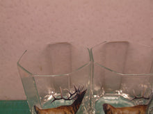 Set of 4 elk drinking glasses ds1