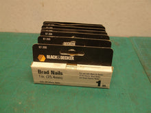 6 boxes 97-200 black & decker brad nails1" 500 off white