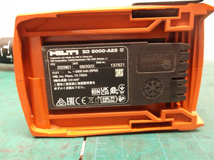 Hilti sd 5000-a22 drywall Screw Driver sn:137621 21.6V tool only