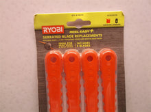 RYOBI Fixed String Trimmer Head Blade Replacement Heavy Duty Serrated 8 Pack