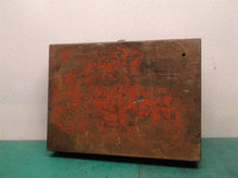 Snap On Tools KRA150 Stud Remover Box Metal Case ONLY Red Storage 1977