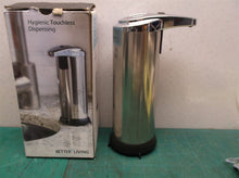 7.6oz Touchless Hands Free Automatic Soap and Sanitizer Dispenser Stainless Stee