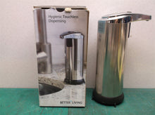 7.6oz Touchless Hands Free Automatic Soap and Sanitizer Dispenser Stainless Stee