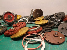 assorted lot of Penn deep-sea fishing parts