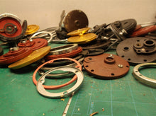 assorted lot of Penn deep-sea fishing parts