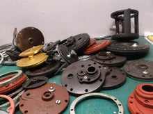 assorted lot of Penn deep-sea fishing parts