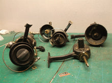 lot of 4 Mitchell reels with 1 hidden and 1 sport fisher for parts