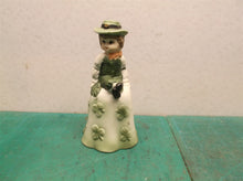 Vintage Lefton Irish Bell Leprechaun