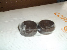 Shepherd Hardware 9075 1-1/2 Inch Round Rubber Caster Cups Brown 4 Pack