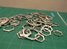 misc lot of electrical lock nuts 1" to 1 3/4"