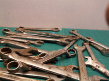 lot of 24 open, closed, and boxed ended wrenches