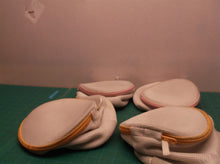 lot of 4 mesh zippered bags BAGIAL 7x7x6.5