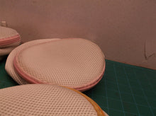 lot of 4 mesh zippered bags BAGIAL 7x7x6.5