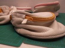 lot of 4 mesh zippered bags BAGIAL 7x7x6.5