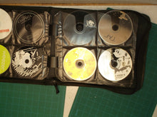 cd case with 72 misc cds
