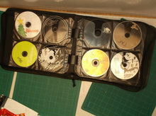 cd case with 72 misc cds
