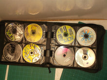 cd case with 72 misc cds
