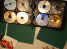 cd case with 72 misc cds